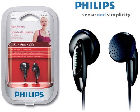 AUDIFONO PHILIPS SHE 1350 BASS